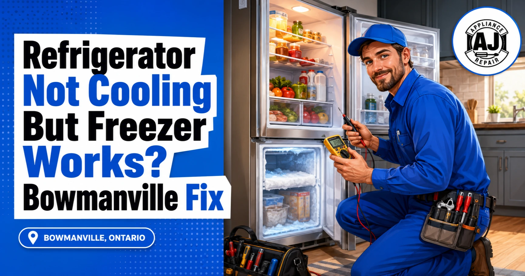 Refrigerator Not Cooling But Freezer Works Here's What's Wrong